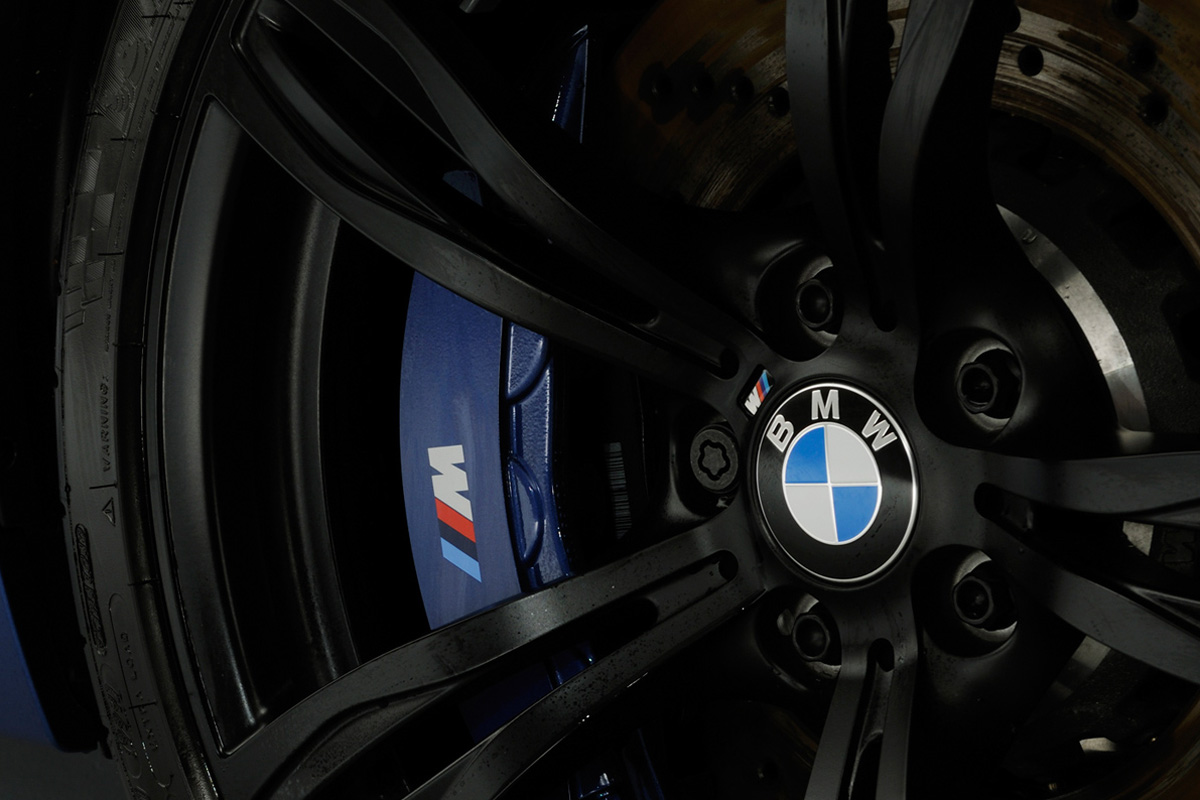 New BMW M5 M Performance Edition matt black alloy wheel