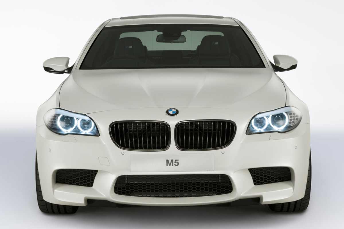 New BMW M5 M Performance Edition frozen white