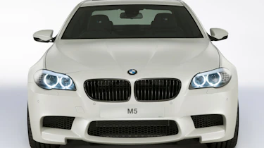 New BMW M5 M Performance Edition frozen white