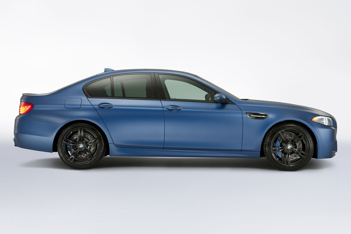 New BMW M5 M Performance Edition frozen blue
