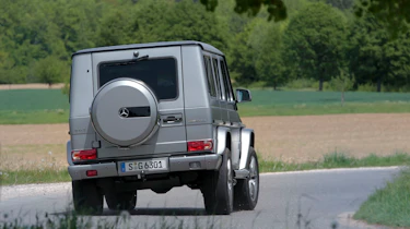 Mercedes-Benz G63 AMG cornering