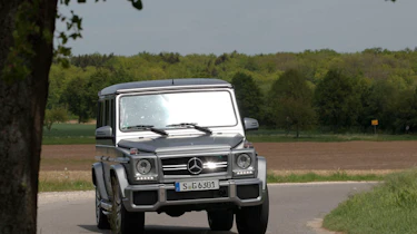 Mercedes-Benz G63 AMG cornering