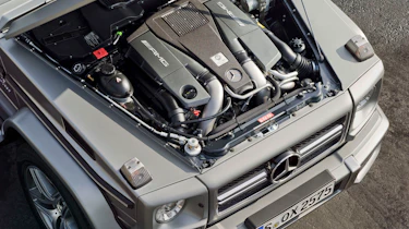 Mercedes-Benz G63 AMG engine