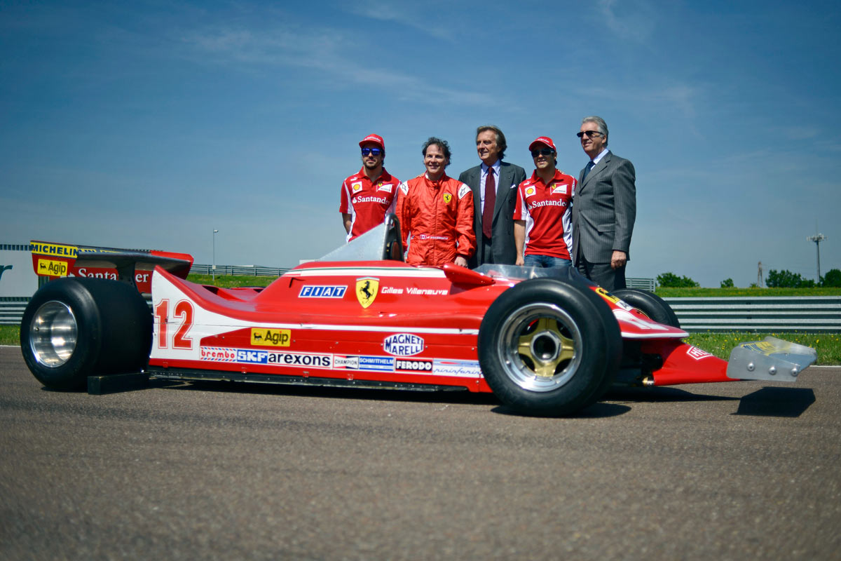 Ferrari honours Gilles Villeneuve