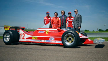 Ferrari honours Gilles Villeneuve