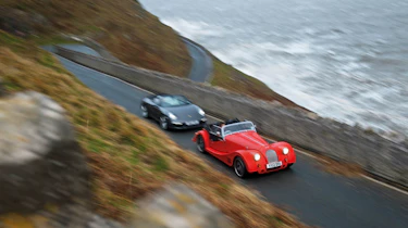 Porsche 911 Cabriolet vs Morgan Plus 8