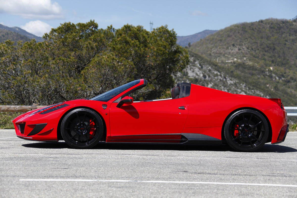 Ferrari 458 Spider Monaco Edition by Mansory side profile