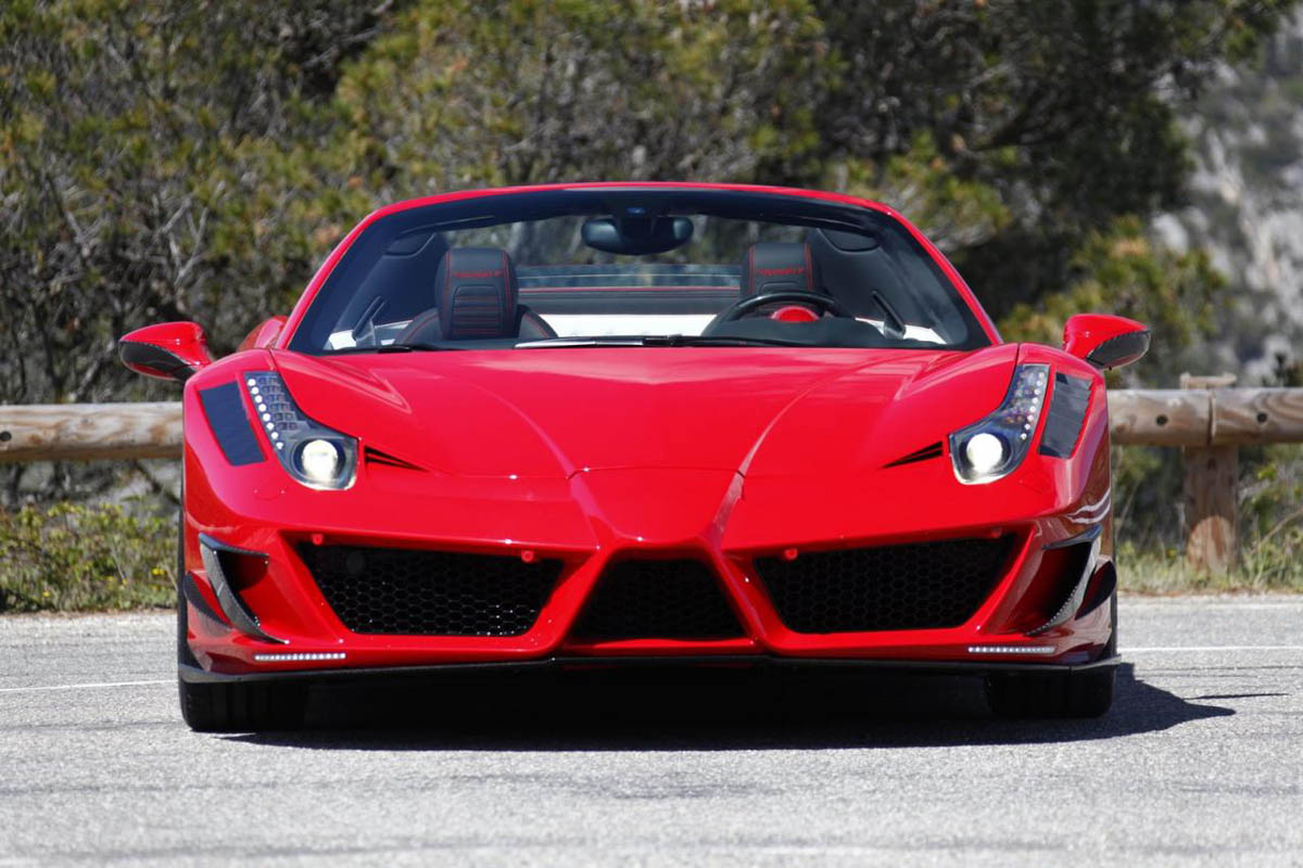 Ferrari 458 Spider Monaco Edition by Mansory front bumper