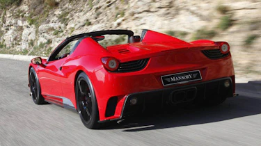 Ferrari 458 Spider Monaco Edition by Mansory rear tracking