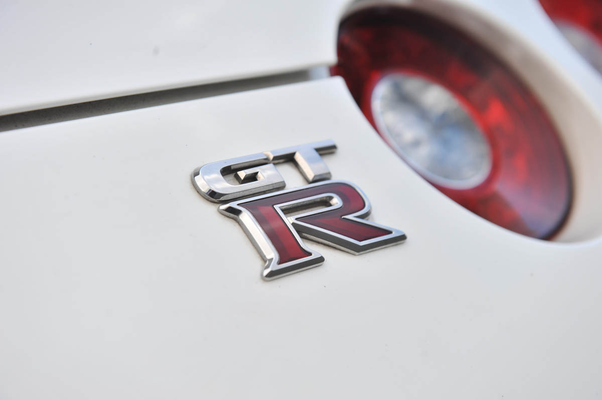 Nissan GT-R Track Pack badge