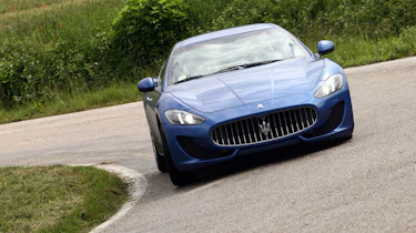 2012 Maserati GranTurismo Sport front cornering