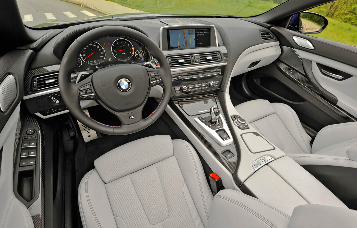 2012 BMW M6 Convertible interior dashboard