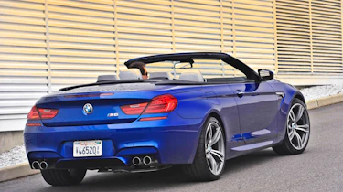 2012 BMW M6 Convertible roof down