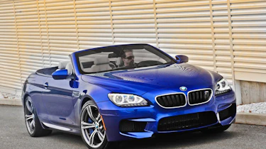 2012 BMW M6 Convertible roof down