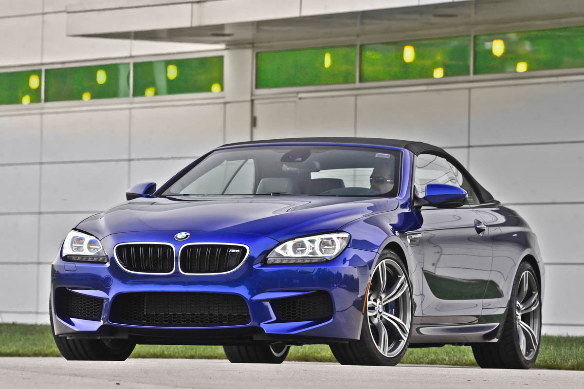 2012 BMW M6 Convertible roof up