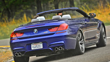 2012 BMW M6 Convertible rear cornering