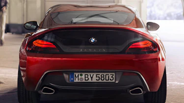 2012 BMW Zagato Coupe news and pictures glass rear