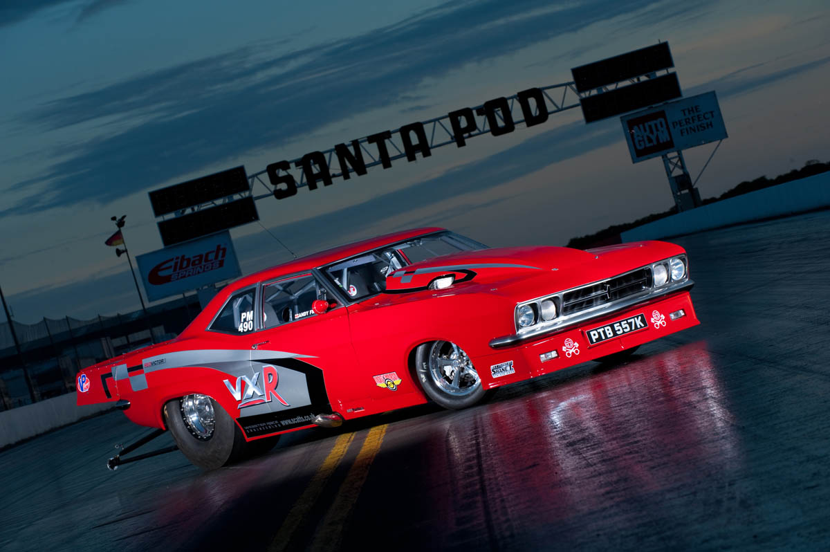 Red Victor 3 speed record