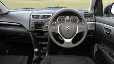 2012 Suzuki Swift Attitude interior dashboard inside