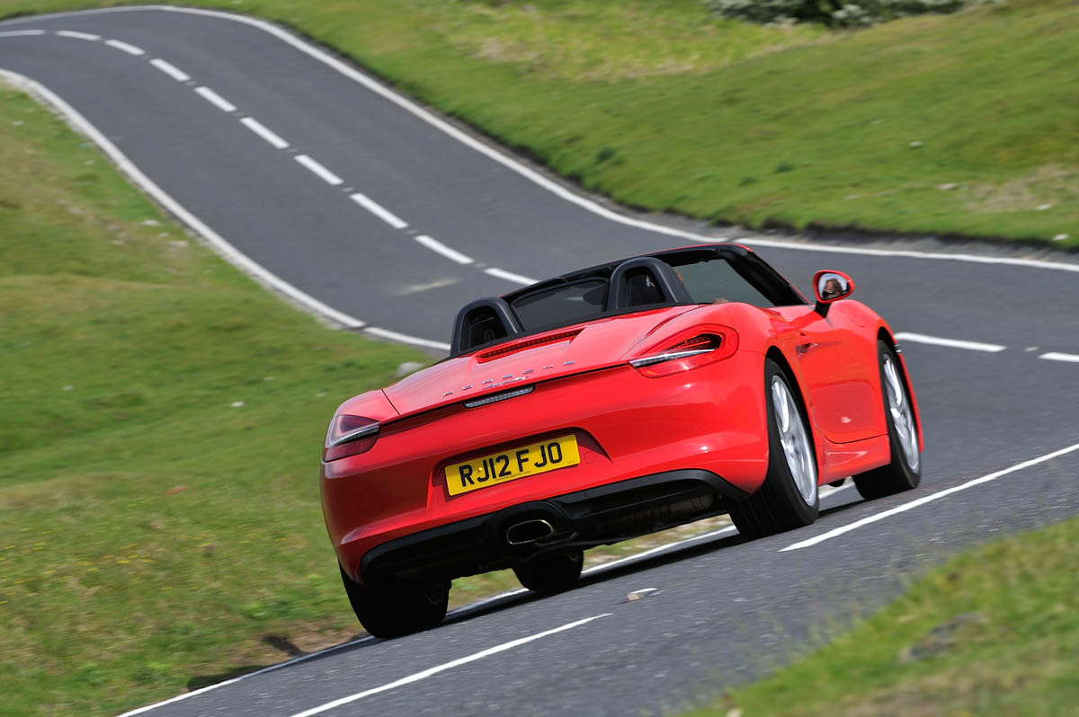 2012 Porsche Boxster 2.7 rear