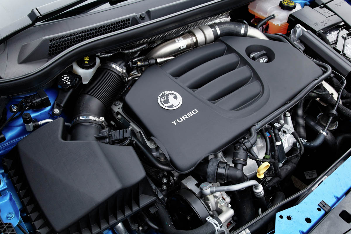 2012 Vauxhall Astra VXR 2-litre turbo engine