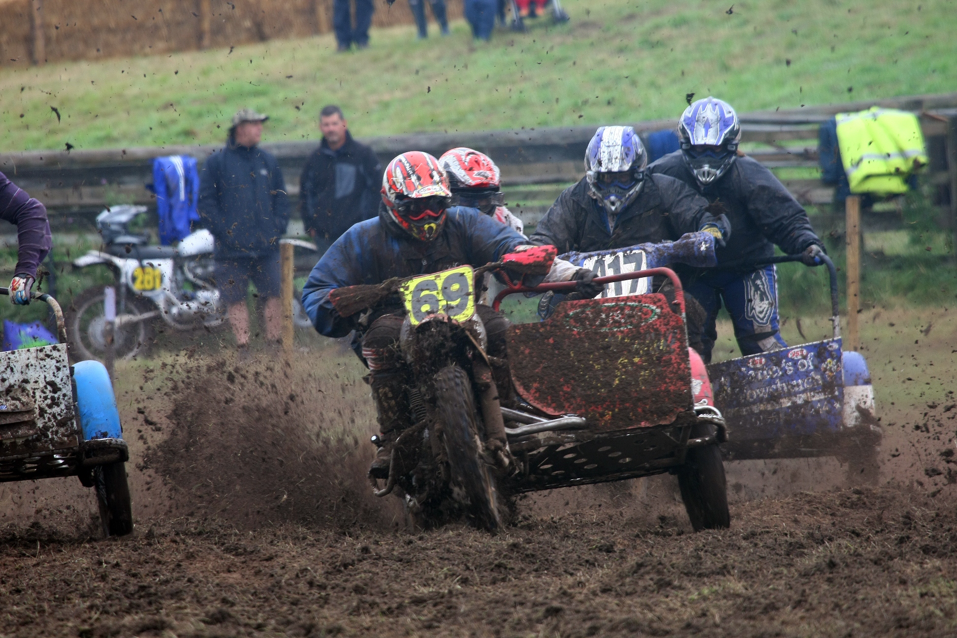 2012 Cholmondeley Pageant of Power dirt bikes