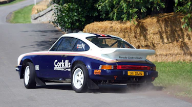 2012 Cholmondeley Pageant of Power sideways Porsche 911