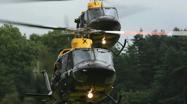 2012 Cholmondeley Pageant of Power helicopters