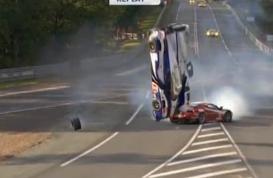 Anthony Davidson Le Mans 24 hours 2012 crash