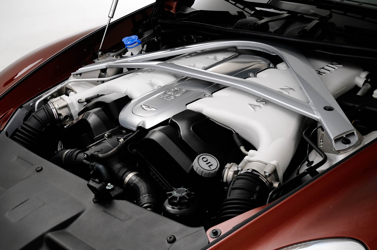 2012 Aston Martin Vanquish 5.9-litre V12 engine