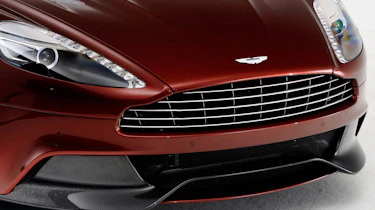 2012 Aston Martin Vanquish front splitter