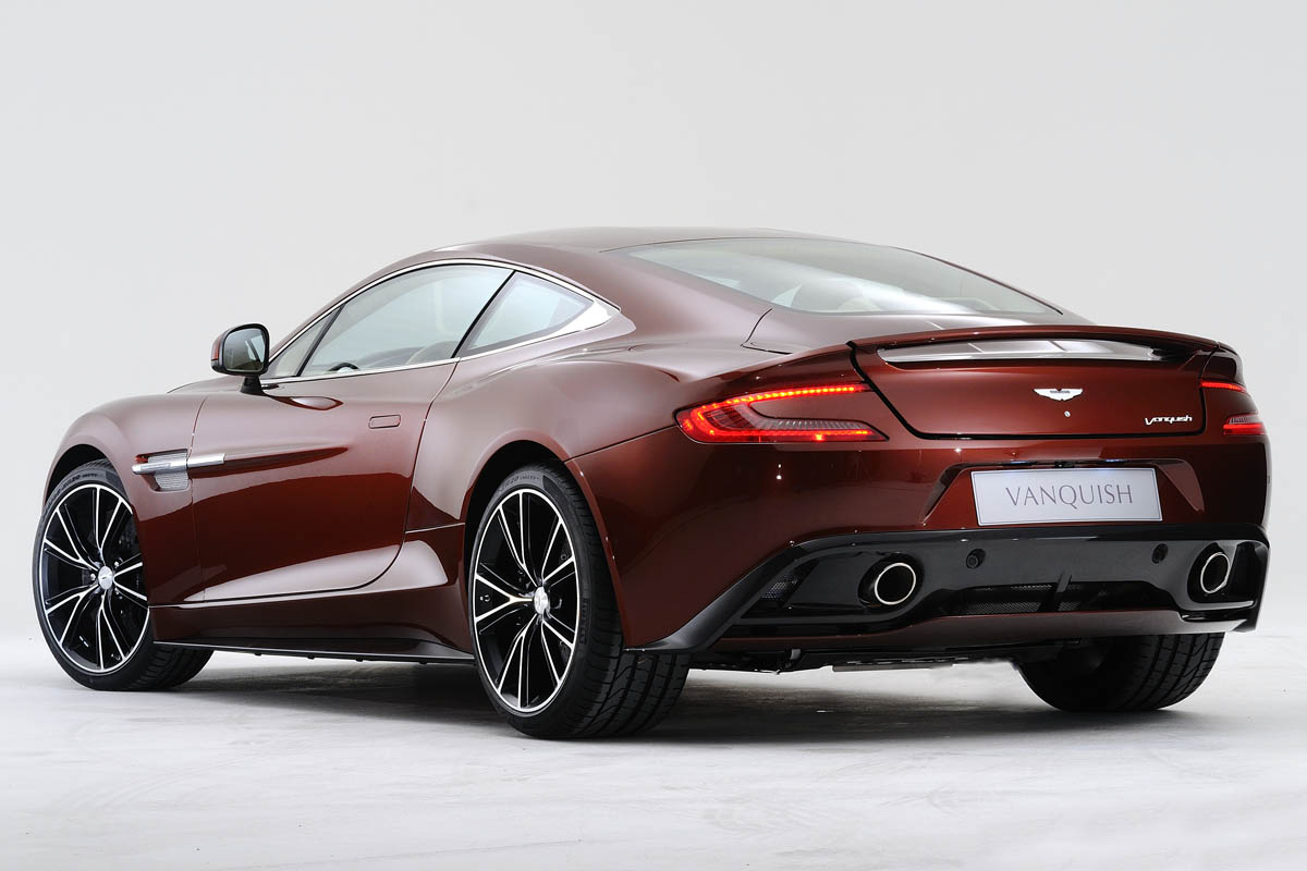 2012 Aston Martin Vanquish rear end