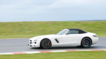 Mercedes-Benz SLS AMG Roadster on track