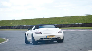 Mercedes-Benz SLS AMG Roadster on track