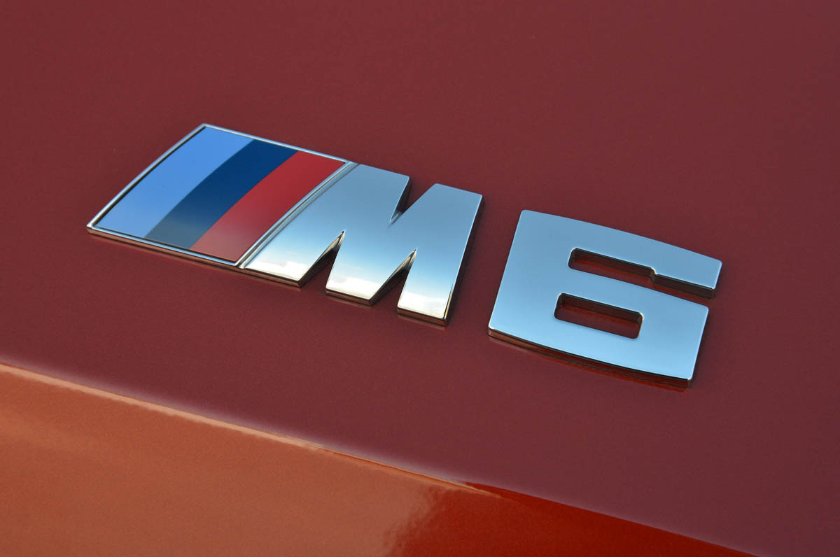 2012 BMW M6 Coupe badge