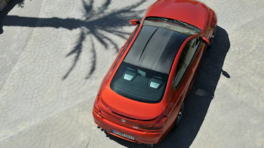 2012 BMW M6 Coupe carbon roof overhead