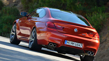 2012 BMW M6 Coupe rear cornering