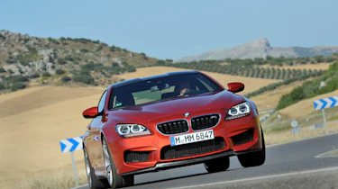 2012 BMW M6 Coupe front corneriong