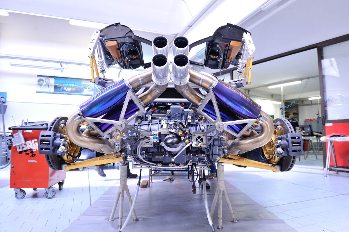 Pagani supercar factory tour video