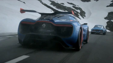 Renault Alpine A110-50 concept video