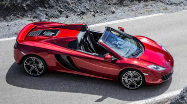 McLaren MP4-12C Spider volcano red