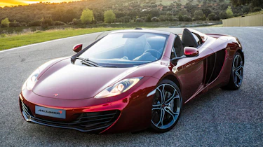 McLaren MP4-12C Spider volcano red