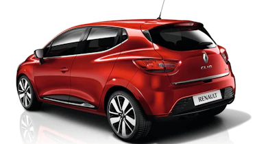 2012 Renault Clio red rear view