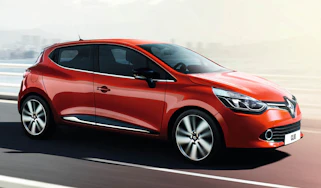 2012 Renault Clio front driving action