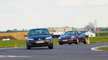VIDEO: evo's 2012 track evenings Renaultsport Megane Porsche Boxster