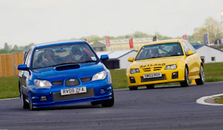 VIDEO: evo's 2012 track evenings Subaru Impreza WRX STI MG ZR
