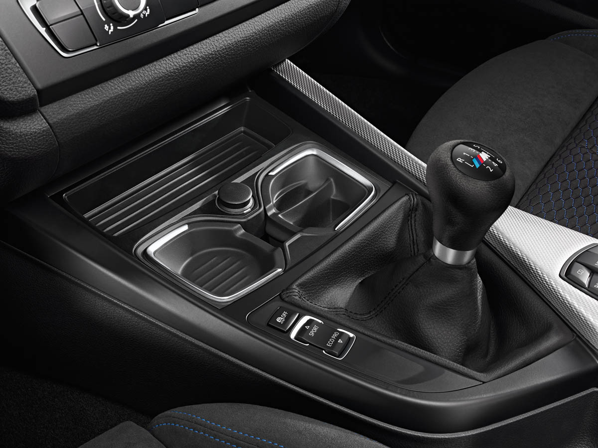 2012 BMW M135i six-speed manual gearbox