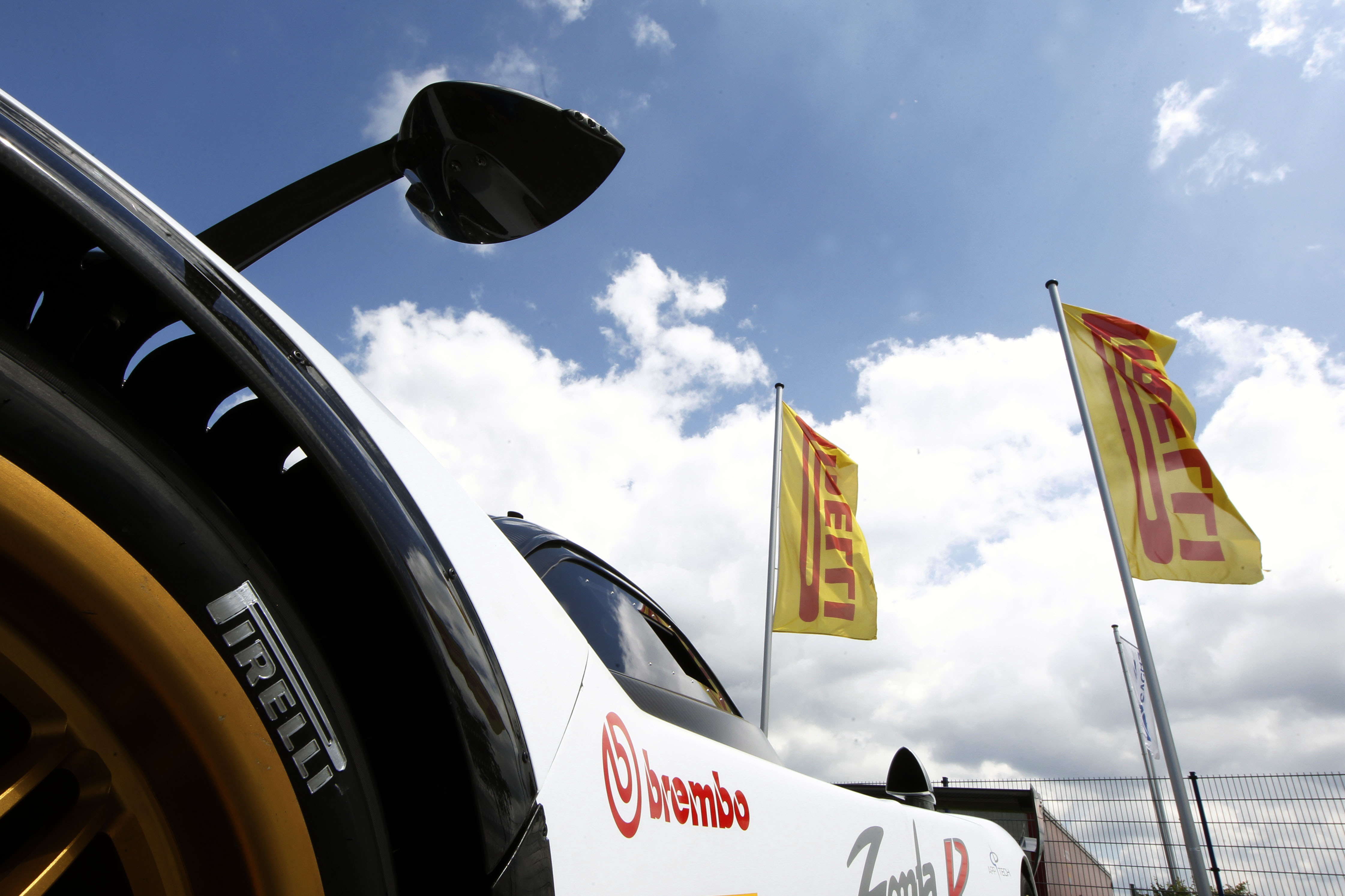 Pagani tyres developed at the Nurburgring