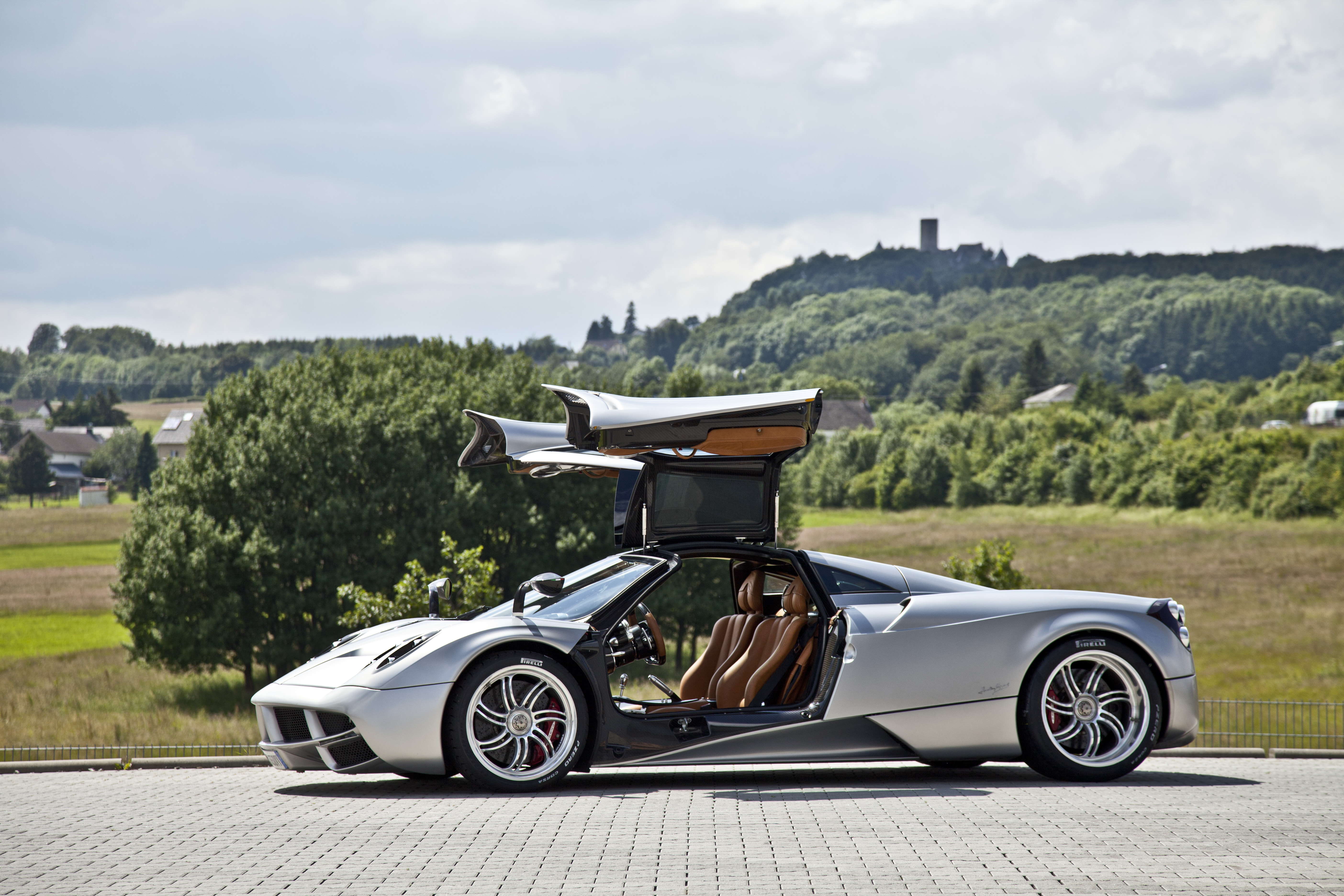 Pagani tyres developed at the Nurburgring