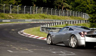 Pagani tyres developed at the Nurburgring
